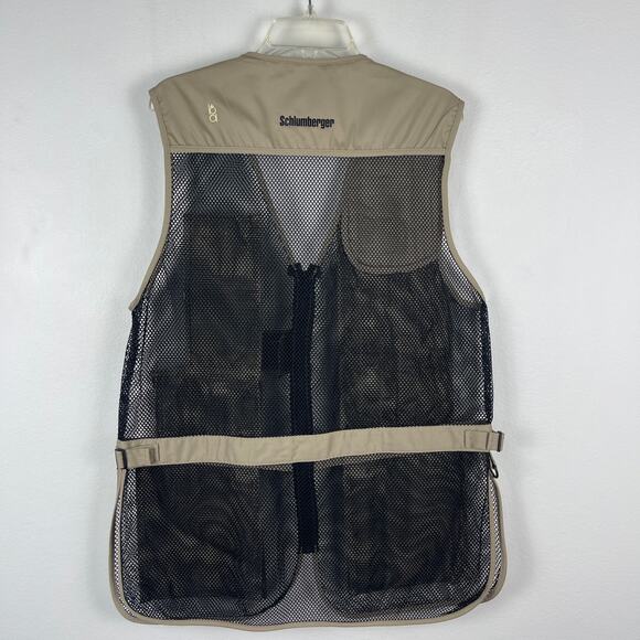 Boyt Bob Allen Full Mesh Shooting Vest 240M Khaki RH Large 30246 Embroidered - Picture 2 of 10